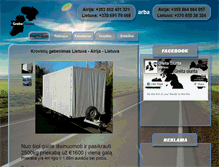 Tablet Screenshot of greitasiunta.com